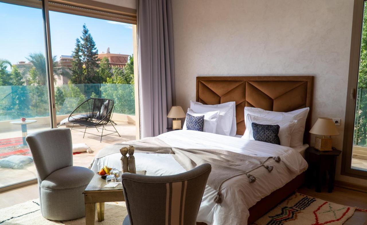 Riad Villa Saphir & Spa Marrakesh Eksteriør billede