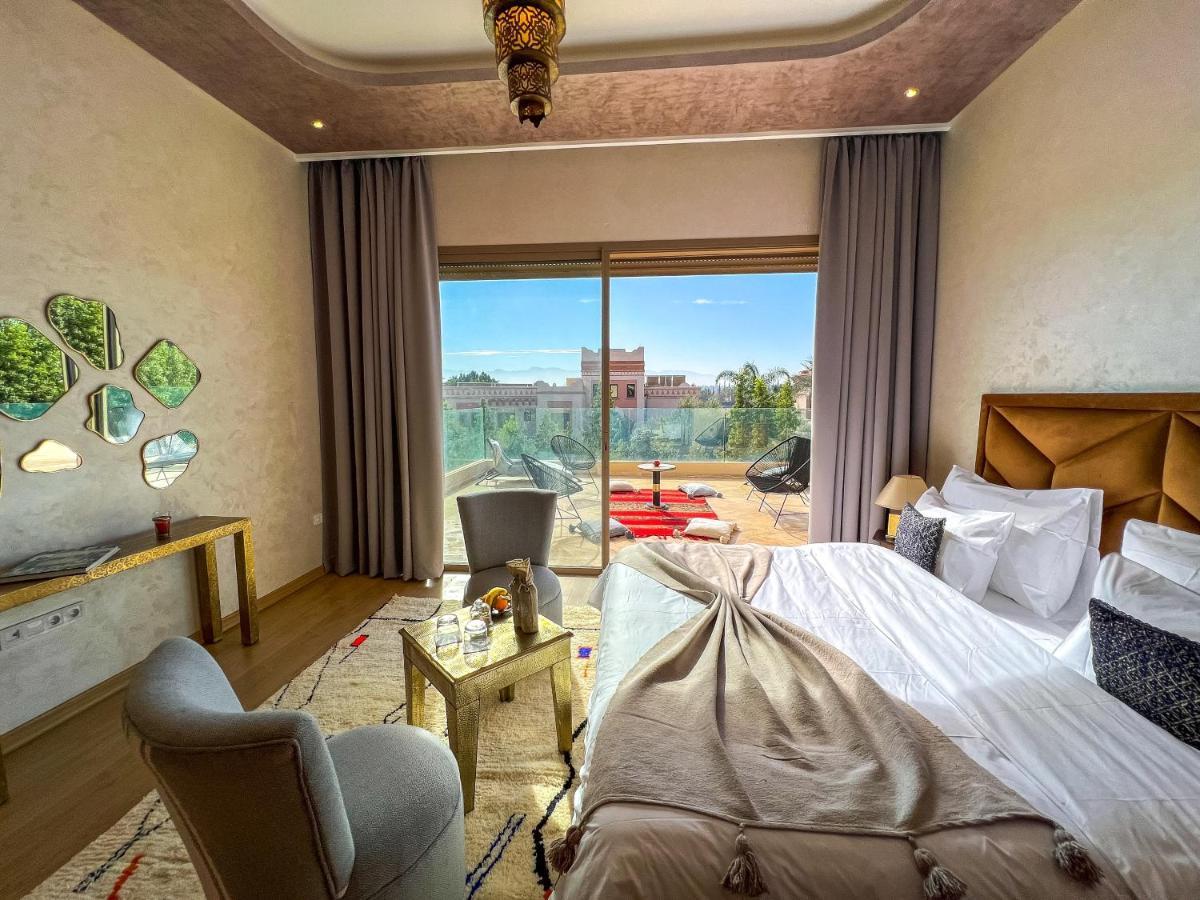 Riad Villa Saphir & Spa Marrakesh Eksteriør billede