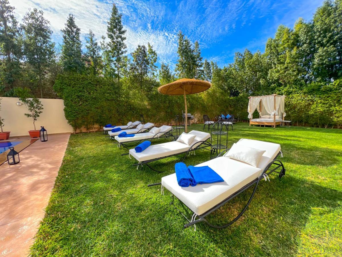 Riad Villa Saphir & Spa Marrakesh Eksteriør billede